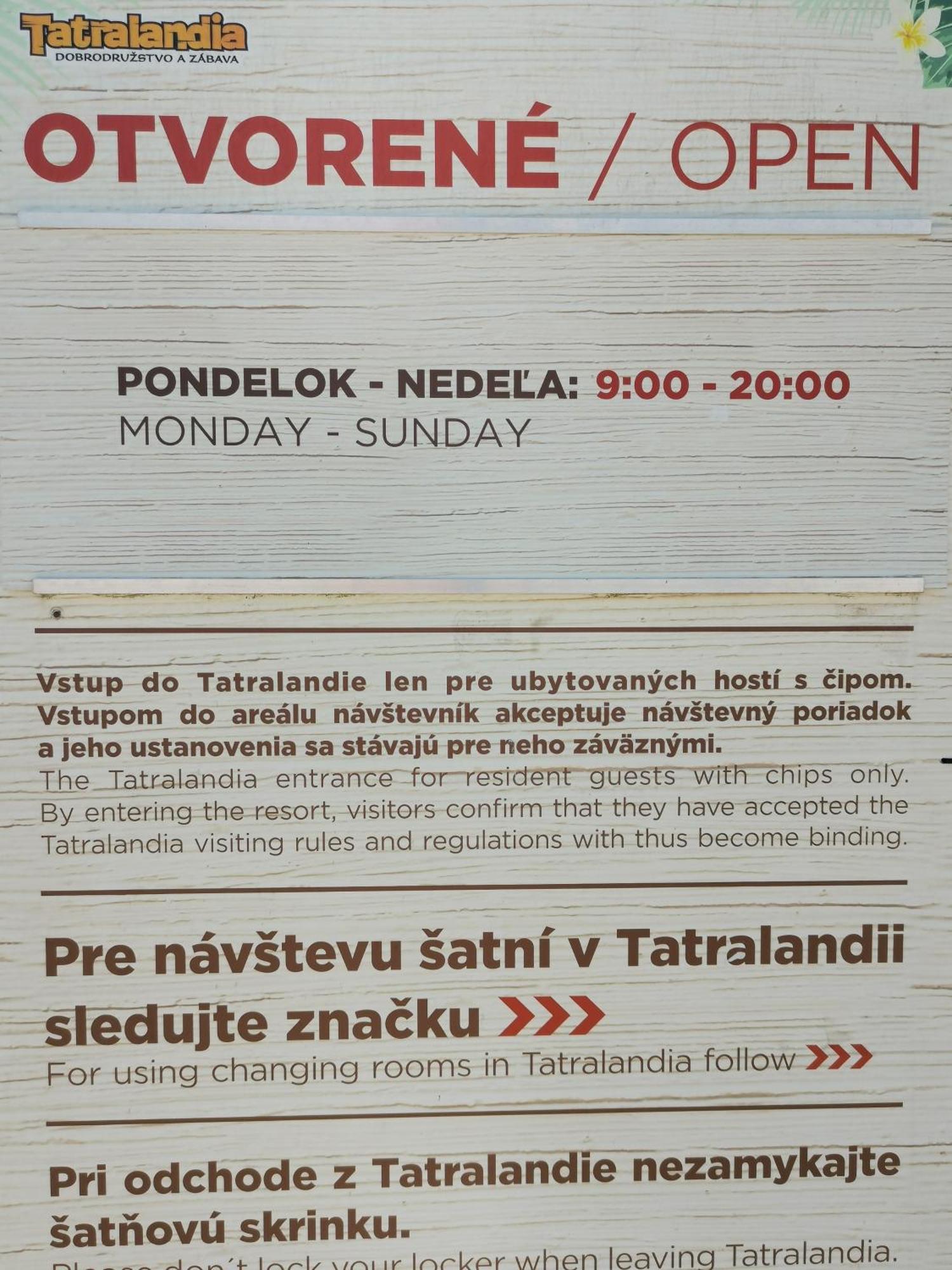 Tatralandia Apartman 341 Liptovský Mikuláš Dış mekan fotoğraf